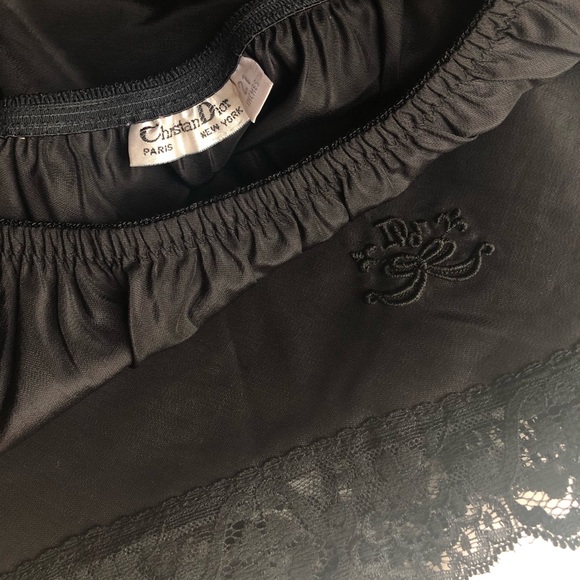 SOLD Vintage Dior Slip - Picture 5 of 5